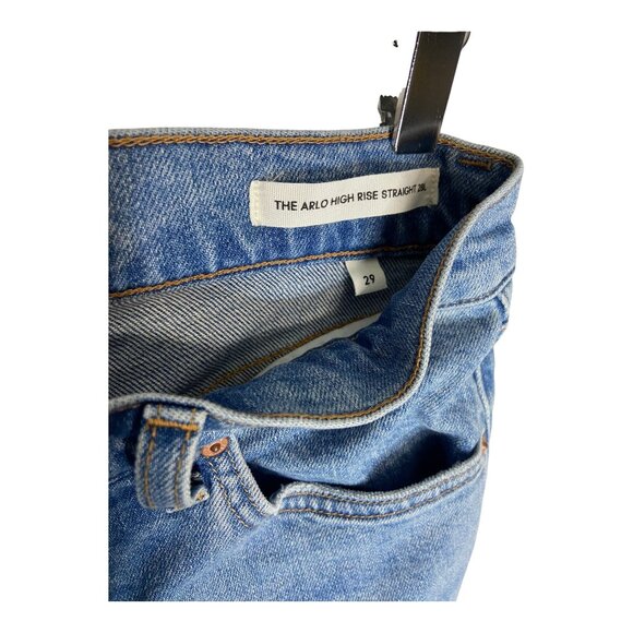 Aritzia Denim Forum The Arlo Hi Rise Straight Jeans-sz 29 - Picture 3 of 12